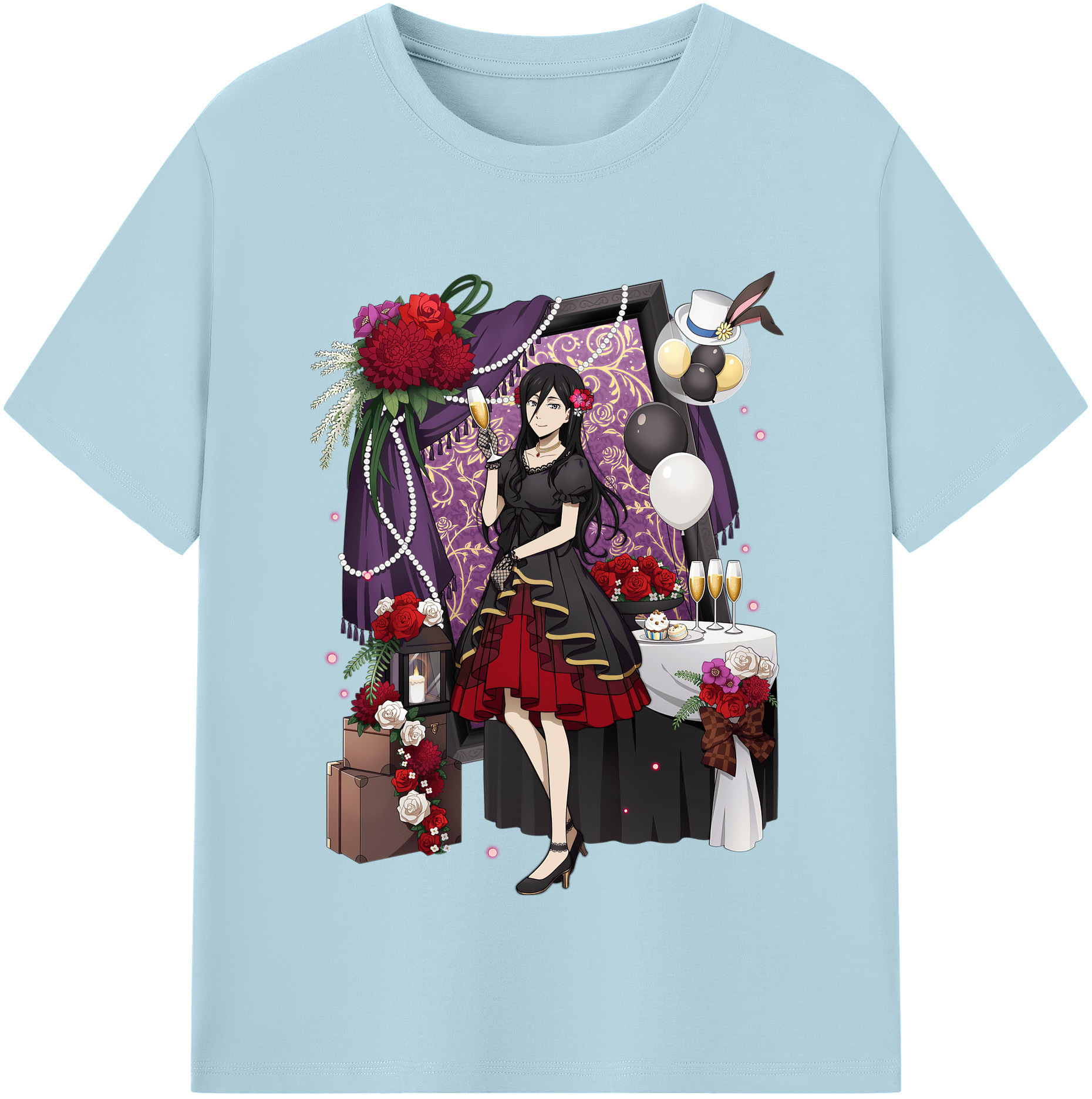 （画像用） 文豪ストレイドッグス Bungo Stray Dogs 綿100％半袖Tシャツ（フロントプリント）